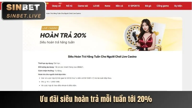 Cập nhật game casino trực tuyến